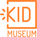 KID Museum logo in orange